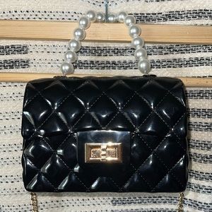 Jelly Purse with pearl handle